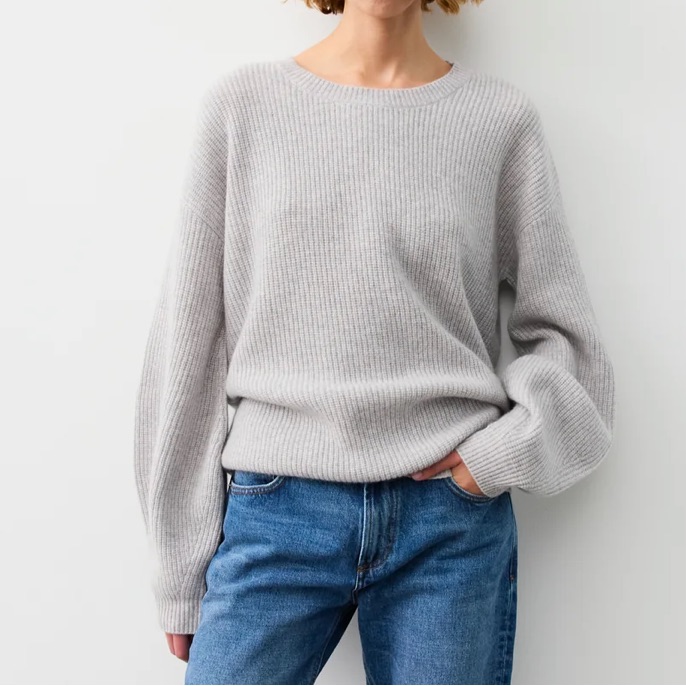 The Curated Chunky Crew Sweater